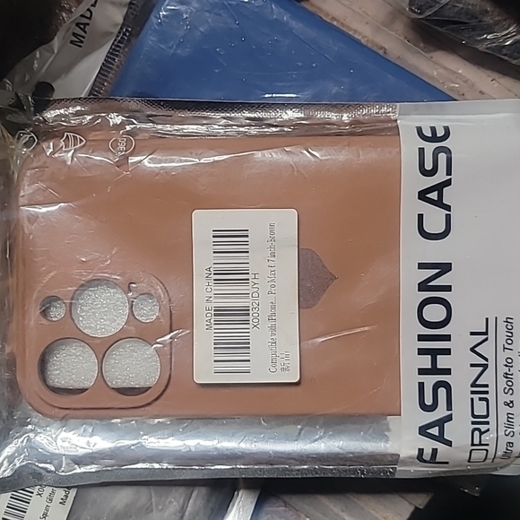iphone pro max 7inch brown case - Picture 1 of 3